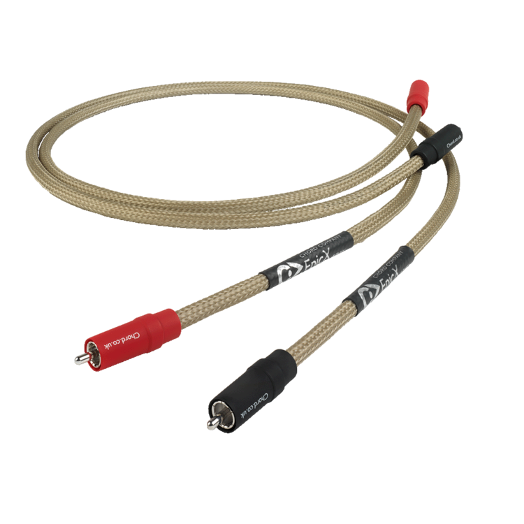Chord EpicX Turntable Lead with fly lead